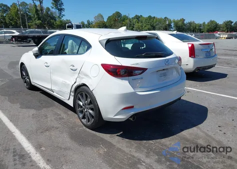 2018 Mazda Mazda3 Grand Touring from USA, damaged, VIN 3MZBN1M31JM256048